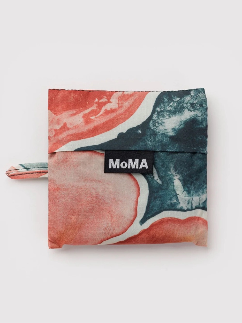 BAGGU X MOMA Standard Nylon Reusable Bag With Poppy Ruth Asawa